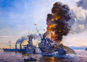Цусимская трагедия или бесславный путь 2 Тихоокеанской эскадры Российского Имперского флота.