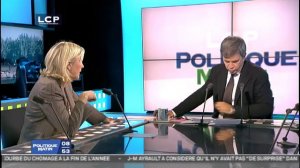 LCP Politique Matin  Marine Le Pen 31-05-2013