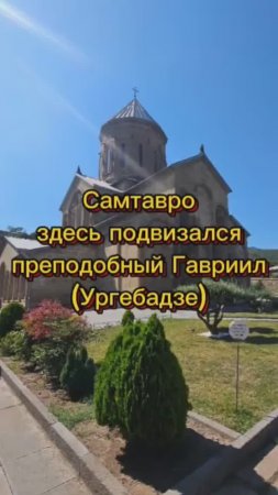 Самтавро, преподобный Гавриил (Ургебадзе)