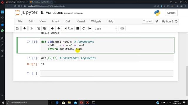Functions | Lecture 10 смотреть онлайн