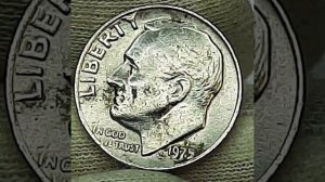 Монета ONE DIME 1975. USA