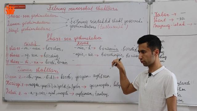 17 - dars | Fe'lning munosabat shakllari | Muhammad Haydarov смотреть онлайн