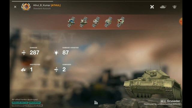 CRUSADER TANK IS NOT BAD WORLD OF TANKS BLITZ|TECHNICALGAMERZ| #8 #worldoftanksblitz #malayalam смотреть онлайн