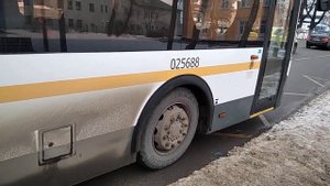 Автобус ЛиАЗ 5292.65-03 025688(бывш 4966) маршрут 45 на остановке Фабричная