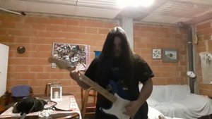 Fender Stratocaster Plus Deluxe with Dimarzio Tone Zone DP189 Death/Thrash Metal Test