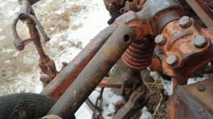 Небольшая доработка навески ДТ 75