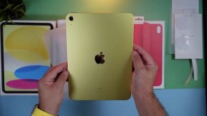 NEW iPad 10th Generation(2022) | Unboxing | Yellow |