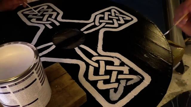 Viking shield. How to make a Viking shield (in modern way). Round Shield. ( щит викинга ) смотреть онлайн