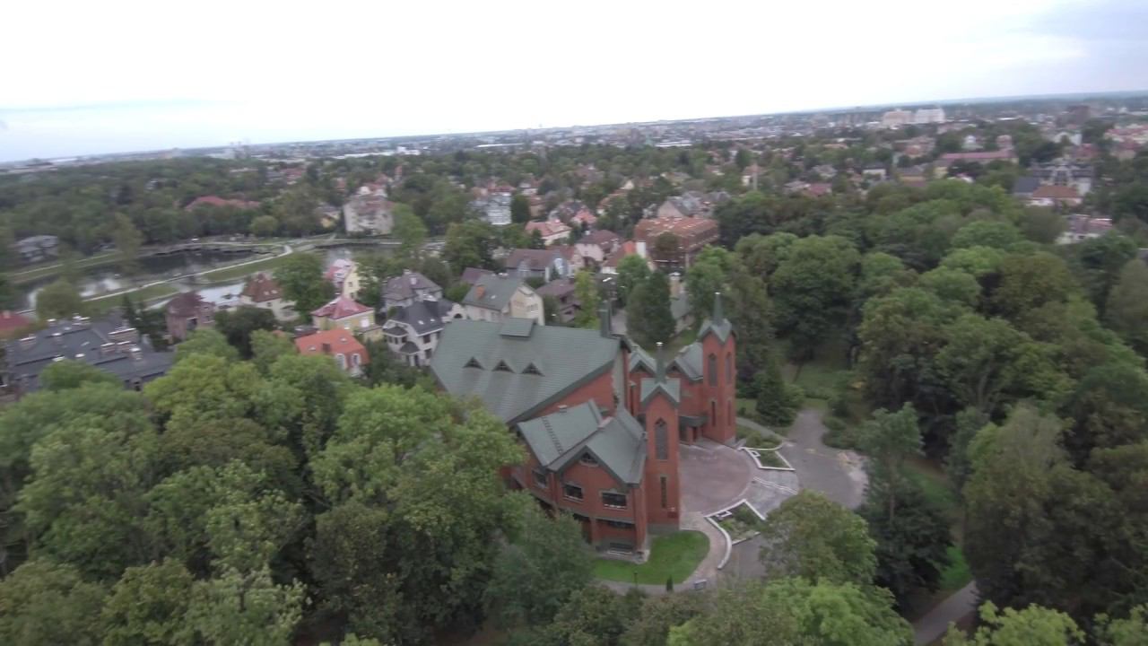 Евангелическо лютеранская церковь Воскресения Калининград Панорамная Съемка смотреть онлайн