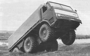 Опытный автомобиль ЗиЛ 132 - Р Часть 2.