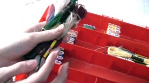 4. Машинка для намотки мулине. Хранение мулине. Покупки для рукоделия.