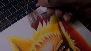 How to draw Naruto Baryon Mode | Boruto | Chirag Kotian Arts