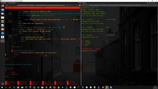 Shell scripting basics - assignment for Computer Systems in Waterford Institute of Technology.