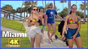 Прогулка По Майами Бич Флорида США 4К
WALK MIAMI BEACH Florida USA 4K