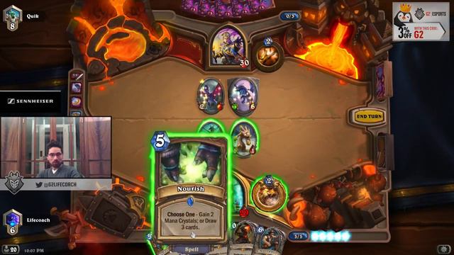 Hearthstone Lifecoach Playing Ranked Reno Dragon Druid