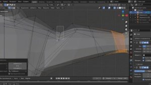 Моделирование лоу поля модель человека в программе Blender