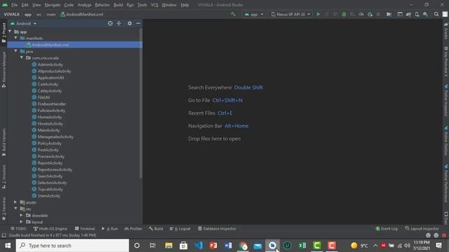 Offline Firebase data (Firebase persistence in android studio)