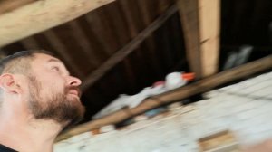 Как поднимать старый дом без домкрата/ Ремонт старого дома ч.2