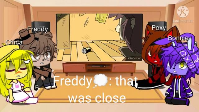 FNAF 1 react to "Build our machine" смотреть онлайн