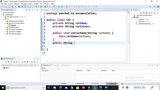 #Oops Encapsulation In Java|| Encapsulation With Practical Implementation