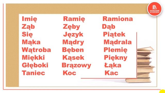 САМОучитель польского языка Урок 7 | Правила чтения + 50 слов