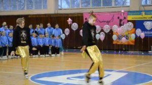 Черлидинг дуэт мальчики