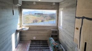 жилой модуль "Робинзон", внутренняя отделка.