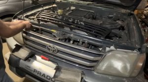 Toyota Land Cruiser Prado 90/95 Grill Install