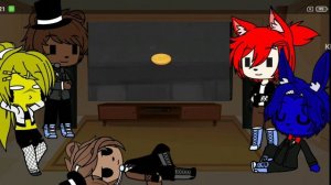 Реакция FNAF на видео |Gacha club| Смотреть полностью