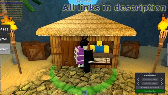 ROBLOX - TREASURE HUNT SIMULATOR *INFINITE MONEY* *ALL CODES* смотреть онлайн