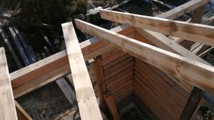 Стропильная система своими руками.