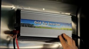 How to Install a Simple Grid Tie 1000 watt Amazon Inverter Solar System -1800 watts for $1800- Jame