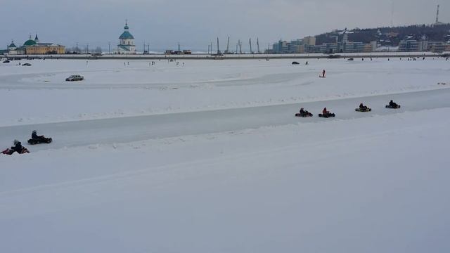 3-й этап Шупашкар-картинг, 02.03.2014, старт 3 смотреть онлайн