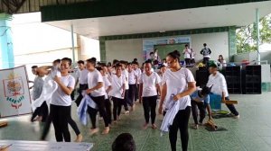 Grade 9- Gabriela Silang Performs Sabayang Pagbigkas