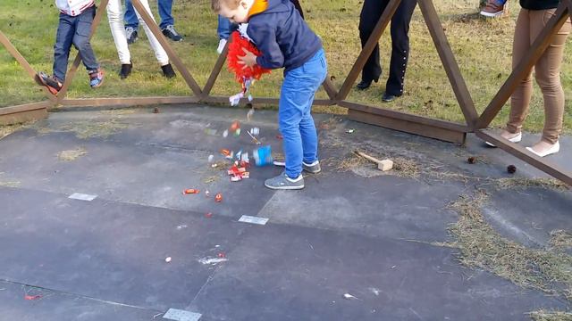 Angry Birds Birthday Party with PINATA смотреть онлайн