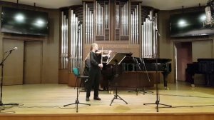 Д.Юхансен Соната для скрипки и фортепиано (1 часть)