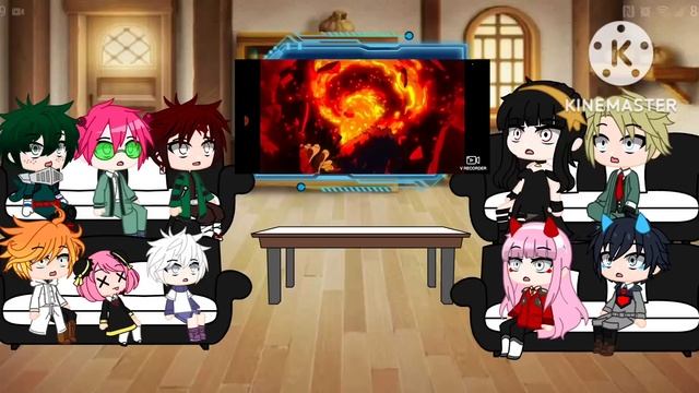 anime characters react to team goku part 4 luffy смотреть онлайн