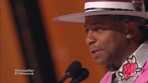 Jimmie Allen Accepts the 2021 CMA Award for New Artist of the Year - The CMA Awards