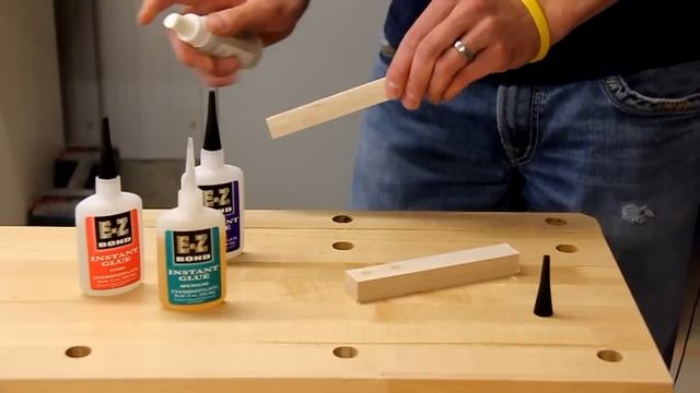 E-Z Bond Cyanoacrylate (CA) Adhesive - Basic Use смотреть онлайн