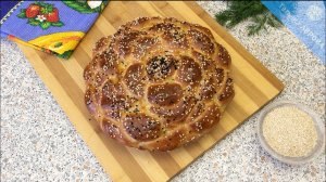 Пшеничный хлеб на закваске  "Хризантема"