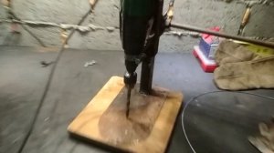 Самодельная стойка для дрели
