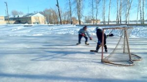 КРАСИВЫЙ ГОЛ В ХОККЕЕ. МОГУ, КОГДА ЗАХОЧУ:D