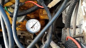 Давление масла на холостых при 80гр 21214