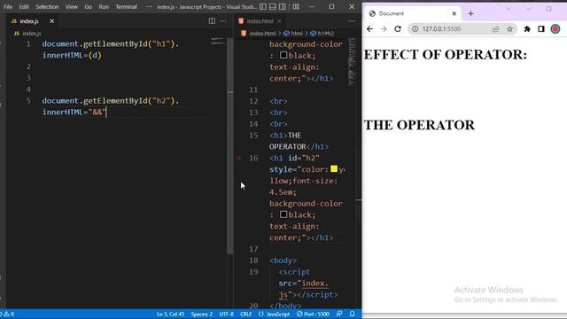 JavaScript Logical Operators @EMECHICODE