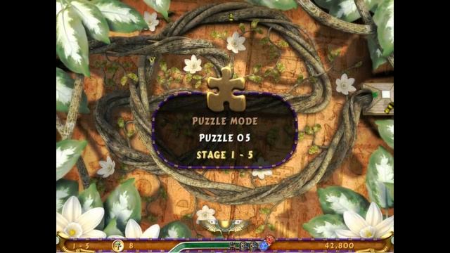 Играем в Luxor III с Никитой смотреть онлайн