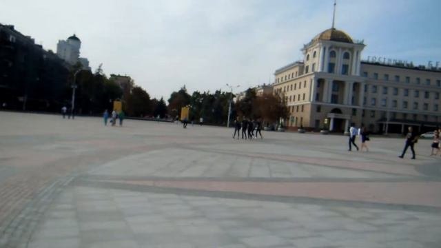 Центральный центр города  Белгорода.)