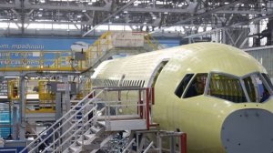 В Иркутске готовится первый лайнер МС-21 для будущих испытаний двигателей ПД-14