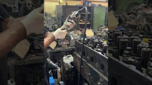 Предварительная протяжка ГБЦ ЯМЗ 650.