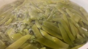 ЗАМОРОЗКА СТРУЧКОВОЙ ФАСОЛИ НА ЗИМУ