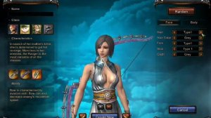 Martial Empire Online character creation